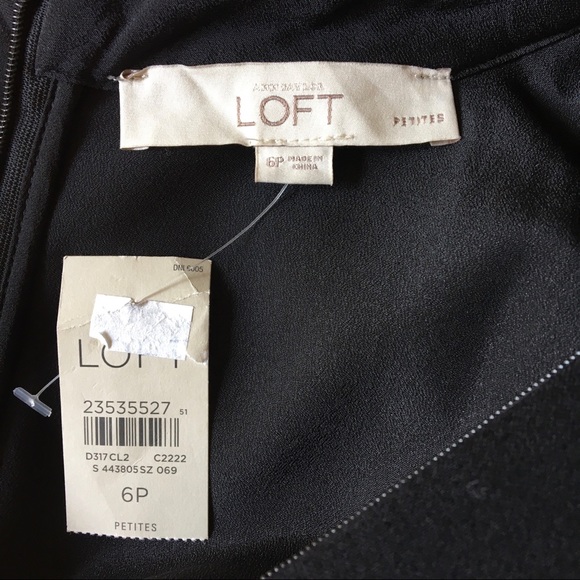 LOFT Classic A Line Style Petite Dress - Picture 7 of 7